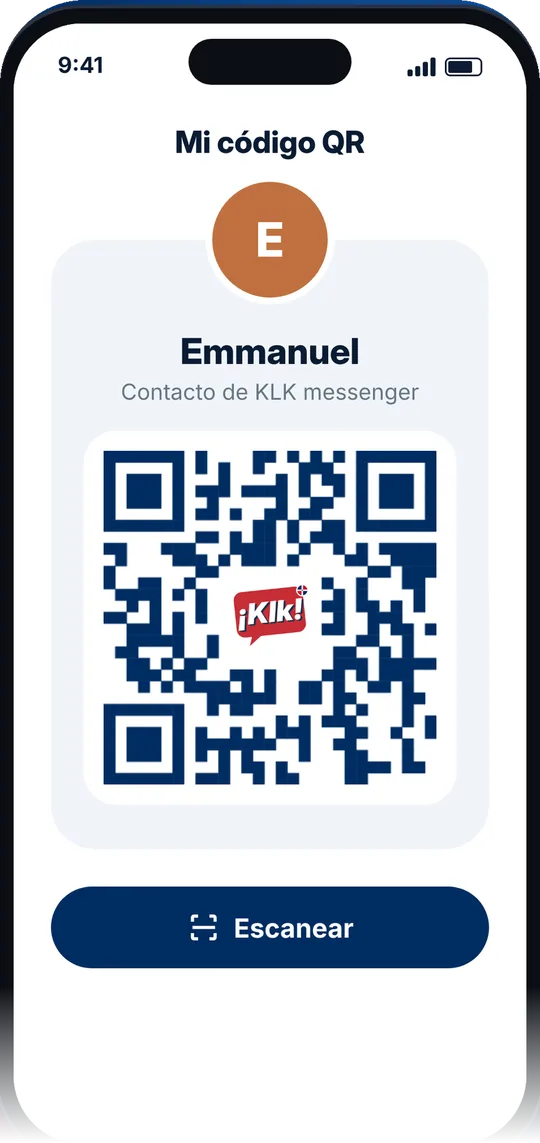 Código QR para compartir tu contacto